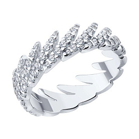 Кольцо Diamant - Серебро 925, Фианит (арт. 94-110-01941-1)
