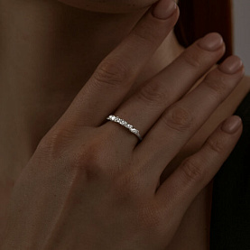 Кольцо SOKOLOV - Серебро 925, Фианит (арт. 94013836)