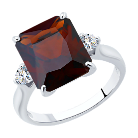 Кольцо SOKOLOV - Серебро 925, Фианит (арт. 92011270)