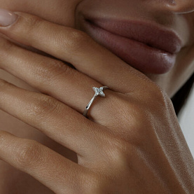 Кольцо SOKOLOV - Серебро 925, Фианит (арт. 94013765)