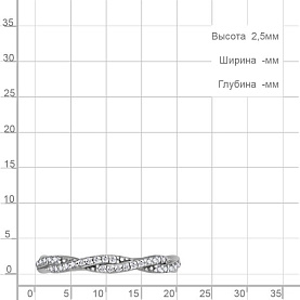 Кольцо Аквамарин - Серебро 925, Фианит (арт. 600612А.5)