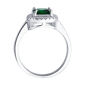 Кольцо SOKOLOV - Серебро 925, Фианит (арт. 94014491-91)