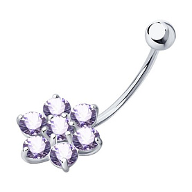 Пирсинг SOKOLOV - Серебро 925, Фианит (арт. 94060042)