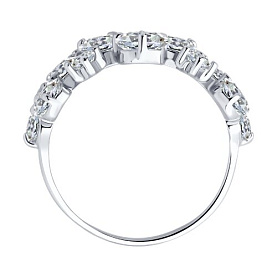 Кольцо SOKOLOV - Серебро 925, Фианит (арт. 94014406)