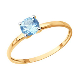 Кольцо Diamant - Золото 375, Топаз (арт. 31-310-01747-1)