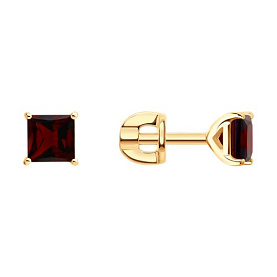 Серьги SOKOLOV - Серебро 925, Гранат (арт. 92025320)