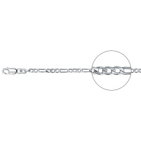 Браслет Красцветмет - Серебро 925 (арт. НБ22-014-3#0.80)