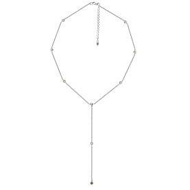 Колье Дар - Серебро 925, Синтетический муассанит (арт. Кц-2293рс16139)