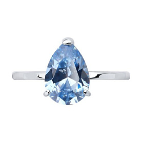 Кольцо SOKOLOV - Серебро 925, Фианит (арт. 94014204)