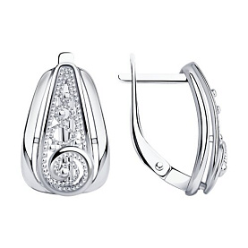 Серьги Diamant - Серебро 925 (арт. 94-120-00667-1)