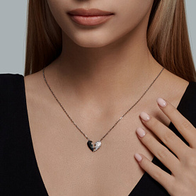 Колье SOKOLOV - Серебро 925, Фианит (арт. 94070824)