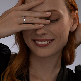 Кольцо SOKOLOV - Серебро 925, Эмаль (арт. 94011690)