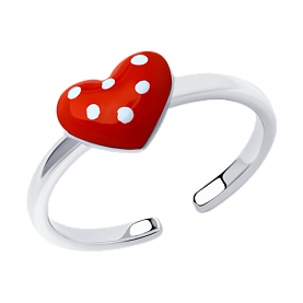 Кольцо SOKOLOV - Серебро 925, Эмаль (арт. 94013711)