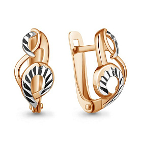 Серьги Аквамарин - Золото 585 (арт. 33079.1)