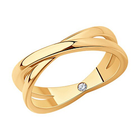 Кольцо Diamant - Серебро 925, Фианит (арт. 93-110-02031-2)