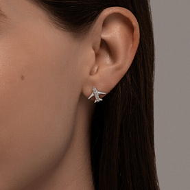 Серьги SOKOLOV - Серебро 925, Фианит (арт. 94026695)