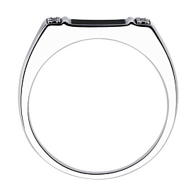 Кольцо Diamant - Серебро 925, Фианит, Эмаль (арт. 94-112-00757-1)