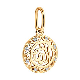 Подвеска SOKOLOV - Серебро 925, Фианит (арт. 93030175)