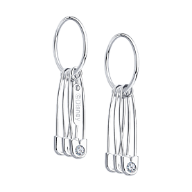 Серьги SOKOLOV - Серебро 925, Фианит (арт. 94024782)