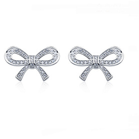 Серьги Platinum Lab. - Платина 950, Бриллиант (арт. ПС-039-01)