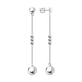 Серьги Diamant - Серебро 925 (арт. 94-122-01539-1)