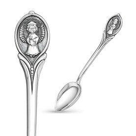 Ложка Красная пресня - Серебро 925 (арт. 9301078)