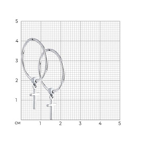 Серьги SOKOLOV - Серебро 925 (арт. 94023887)
