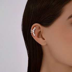 Серьга SOKOLOV - Серебро 925, Фианит (арт. 94170369)