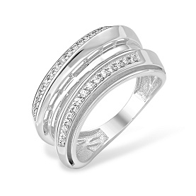 Кольцо EFREMOV - Серебро 925, Фианит (арт. 10100113155-501)