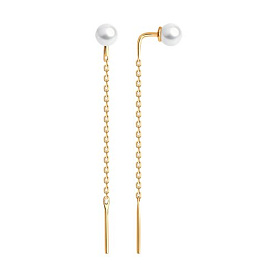 Серьги SOKOLOV - Серебро 925, Жемчуг имитация (арт. 93020825)