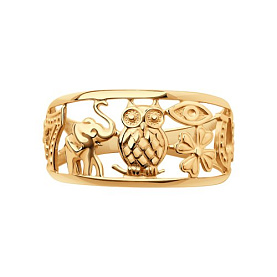 Кольцо SOKOLOV - Золото 585 (арт. 017098)