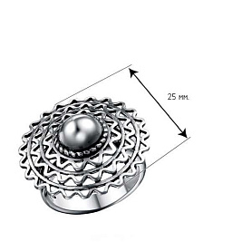 Кольцо Красная пресня - Серебро 925 (арт. 23015992)