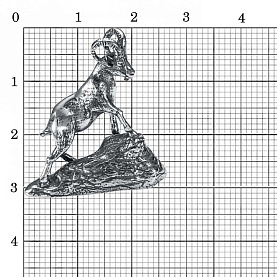 Сувенир Красная пресня - Серебро 925 (арт. 93017680)