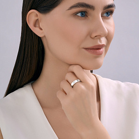 Кольцо SOKOLOV - Серебро 925, Фианит (арт. 94014620)