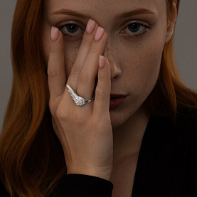 Кольцо SOKOLOV - Серебро 925, Фианит (арт. 94013841)