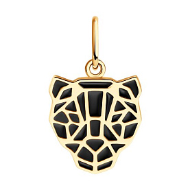 Подвеска SOKOLOV - Золото 585, Эмаль (арт. 036681)