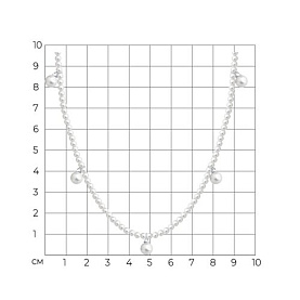 Колье SOKOLOV - Серебро 925, Жемчуг имитация (арт. 94071067)