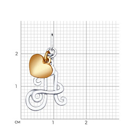 Подвеска SOKOLOV - Серебро 925 (арт. 94031922)