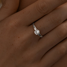 Кольцо SOKOLOV - Серебро 925, Фианит (арт. 94013646)