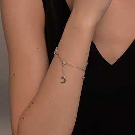 Браслет SOKOLOV - Серебро 925, Фианит (арт. 94051254)