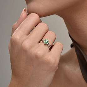 Кольцо Diamant - Серебро 925, Кристалл (арт. 94-110-00244-3)