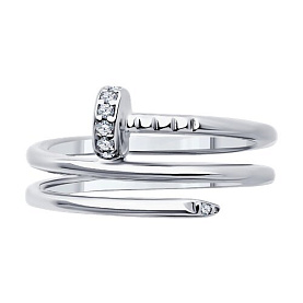 Кольцо Diamant - Серебро 925, Фианит (арт. 94-110-02016-1)