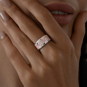 Кольцо SOKOLOV - Серебро 925, Эмаль (арт. 94013767)