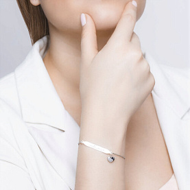 Браслет SOKOLOV - Серебро 925, Эмаль (арт. 94050379)