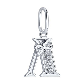 Подвеска SOKOLOV - Серебро 925, Фианит (арт. 94030475)