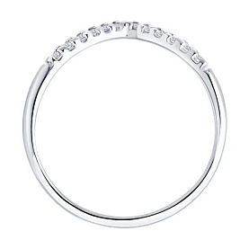 Кольцо SOKOLOV - Серебро 925, Фианит (арт. 94013363)