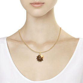 Подвеска SOKOLOV - Серебро 925, Раухтопаз (арт. 92030456)