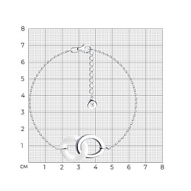 Браслет SOKOLOV - Серебро 925, Керамика (арт. 94050970)