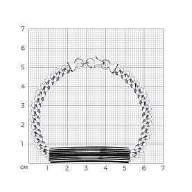 Браслет Diamant - Серебро 925, Фианит (арт. 95-150-02153-1)