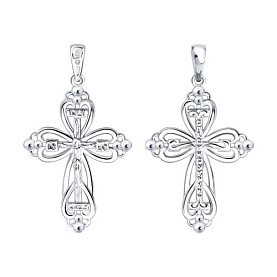 Подвеска SOKOLOV - Серебро 925, Бриллиант (арт. 87120005)